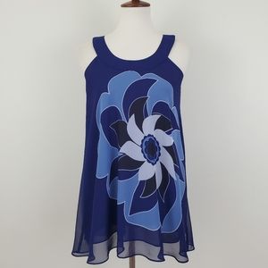 Ann Taylor LOFT Floral Tunic Top